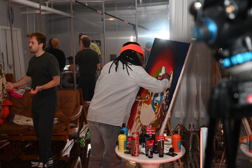 Painting live